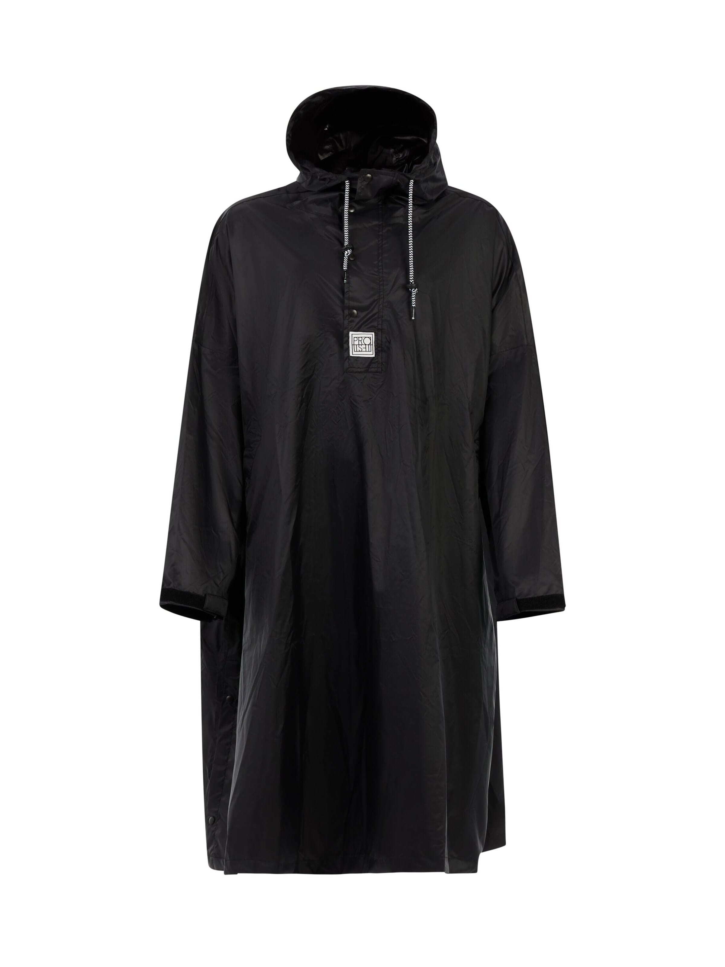 PROTEST Raincoat 'PRTLaugh' in Black: front