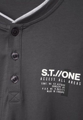 Street One MEN Shirt in Grau