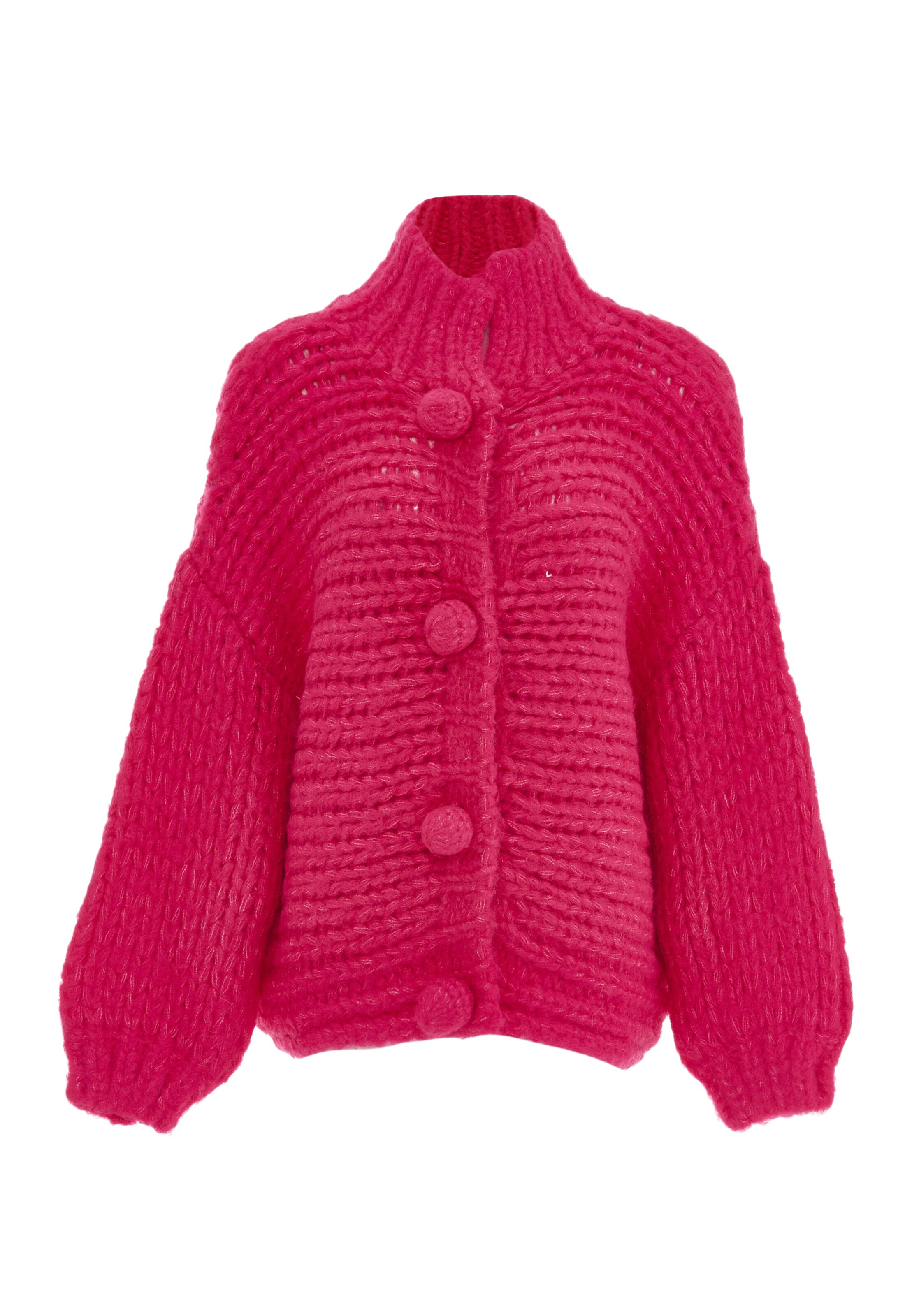 ebeeza Strickjacke in Pink: Vorderseite