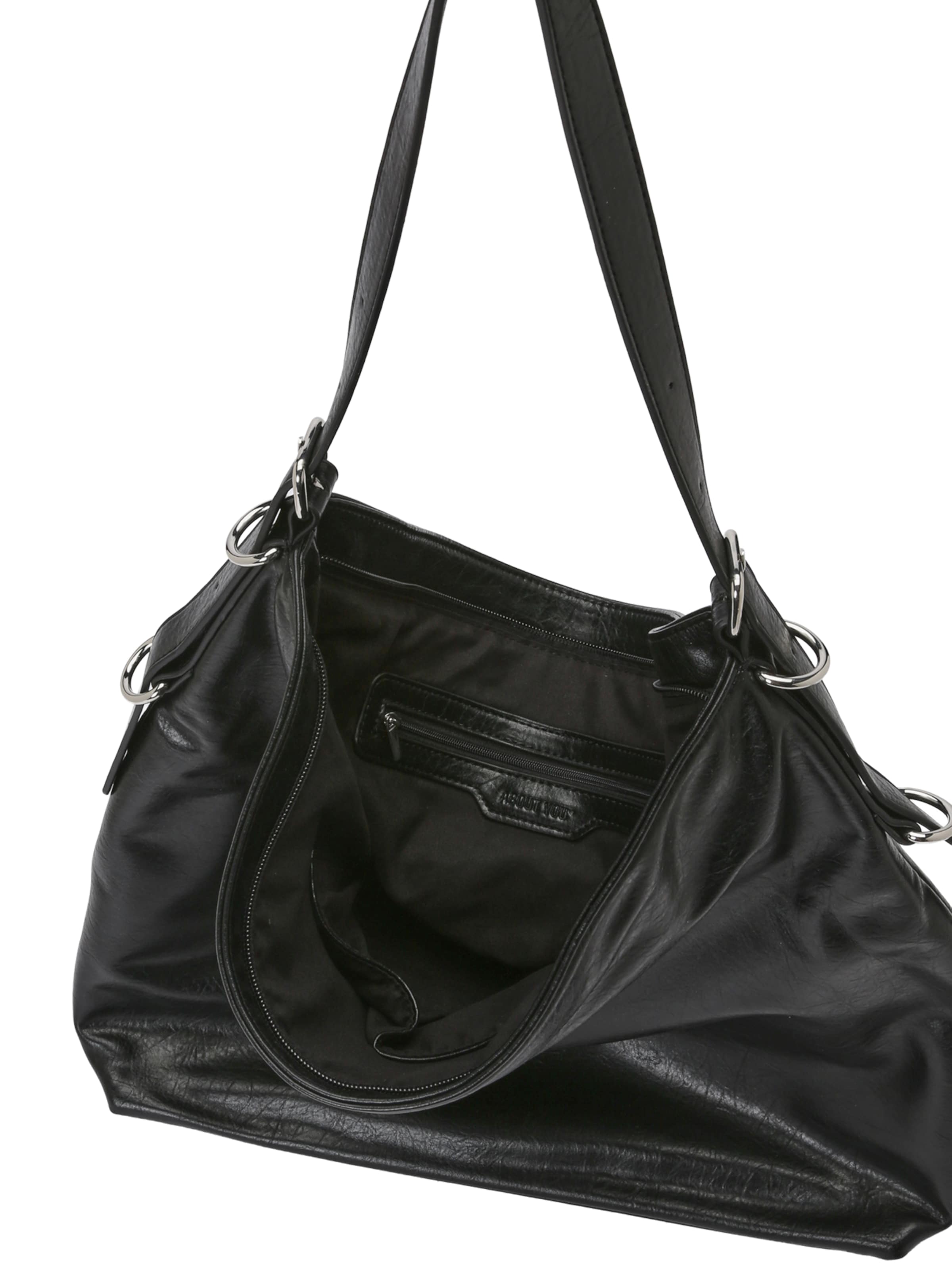 ABOUT YOU Schultertasche in Schwarz