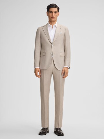Coupe slim Costume 'Alzer-Kynd' STRELLSON en beige : devant