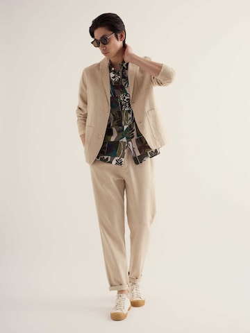 Comfort fit Camicia 'Blue Heron' di Seasalt Cornwall in verde