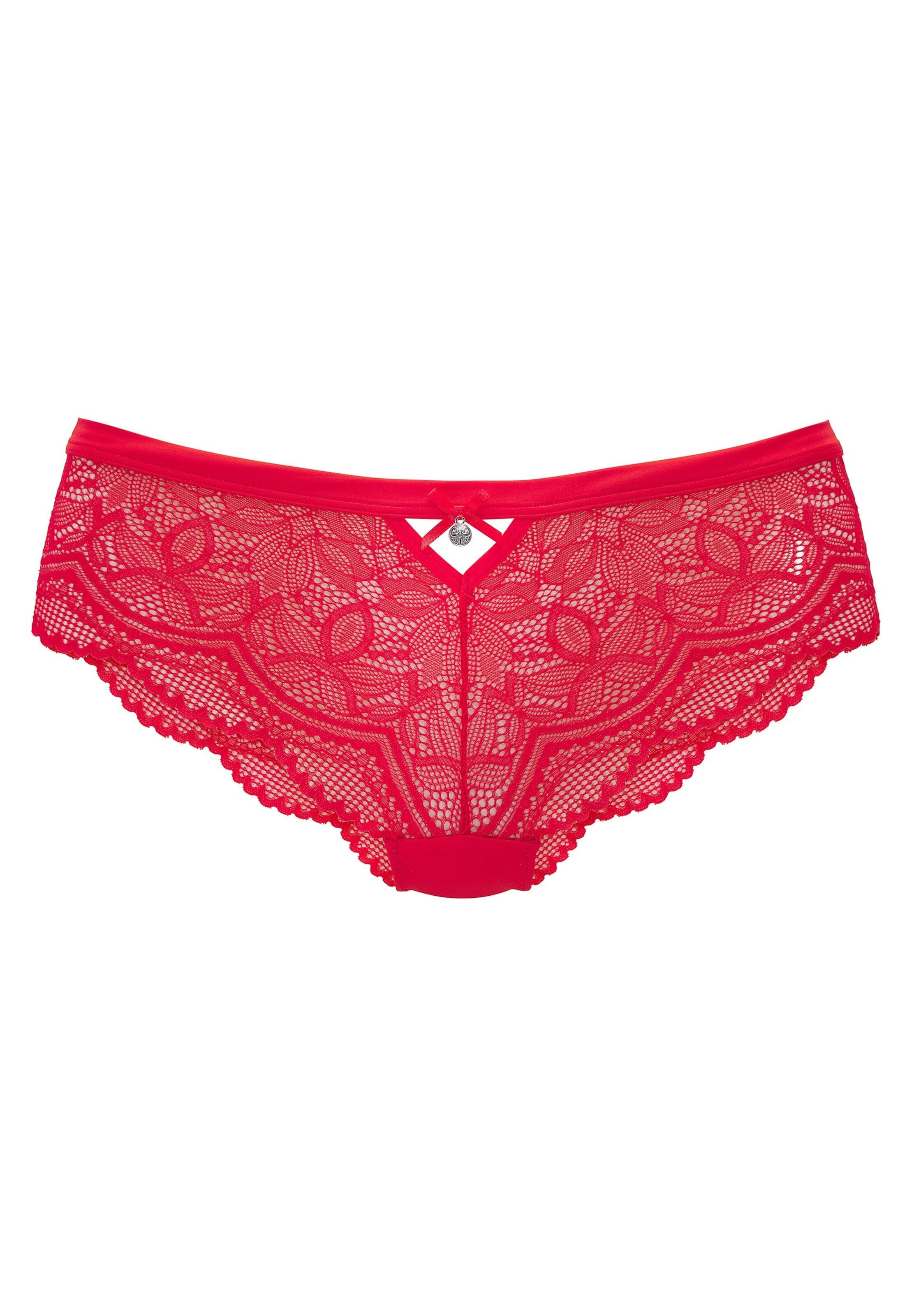 NUANCE Boyshorts in Red: front