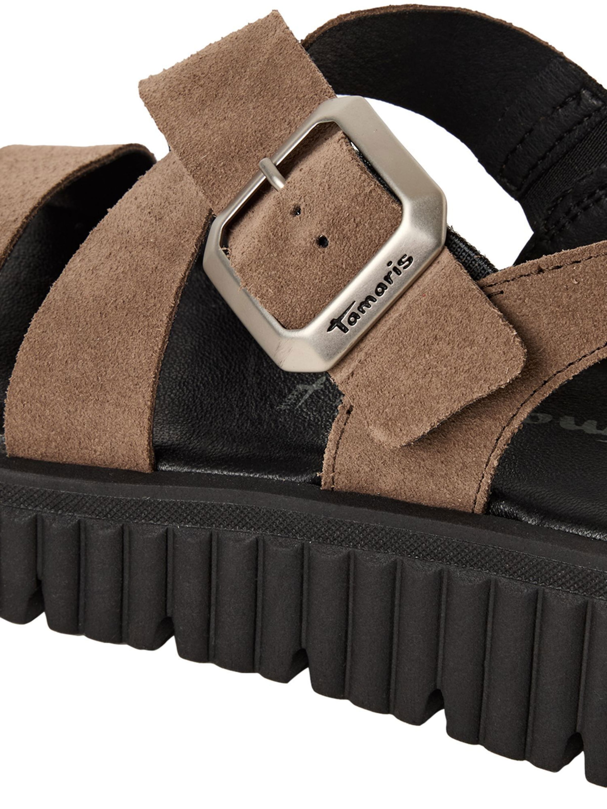 Tamaris Sandale in Braun