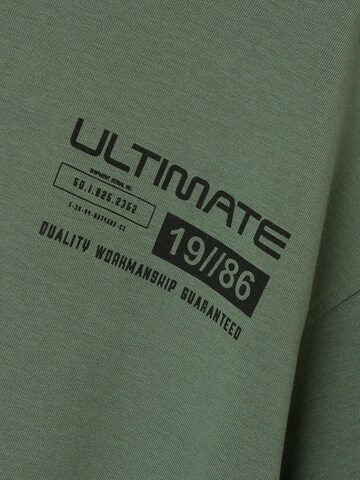 NAME IT T-Shirt 'LAUVEN' in Grün