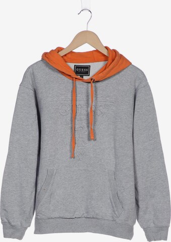 GUESS Sweatshirt & Zip-Up Hoodie in S in Grey: front