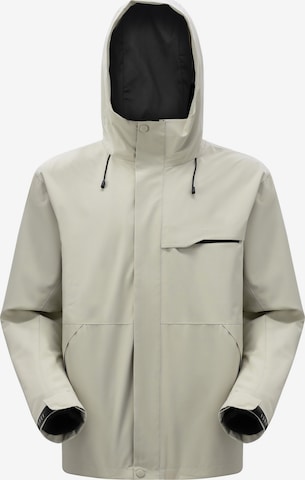 YOUTHUP Outdoor jacket 'Wandrer' in Green: front