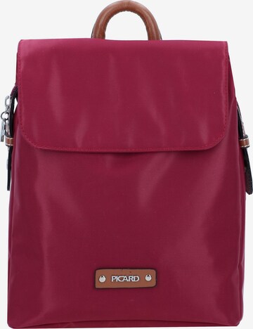 Picard Backpack in Red: front