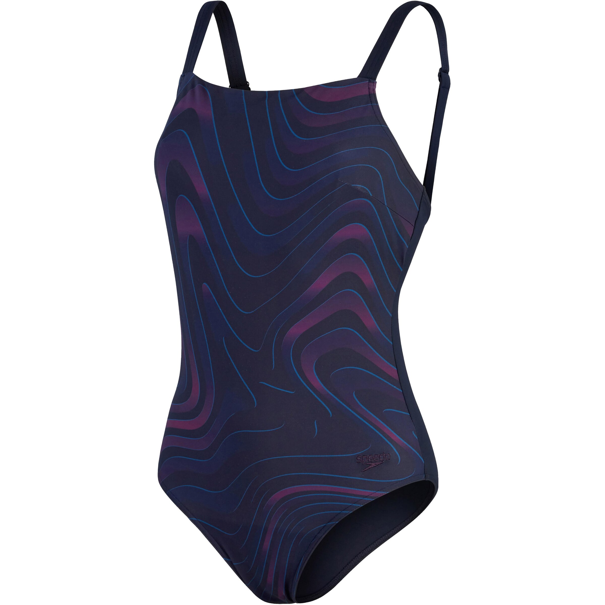 SPEEDO Sports swimsuit in Blue: front