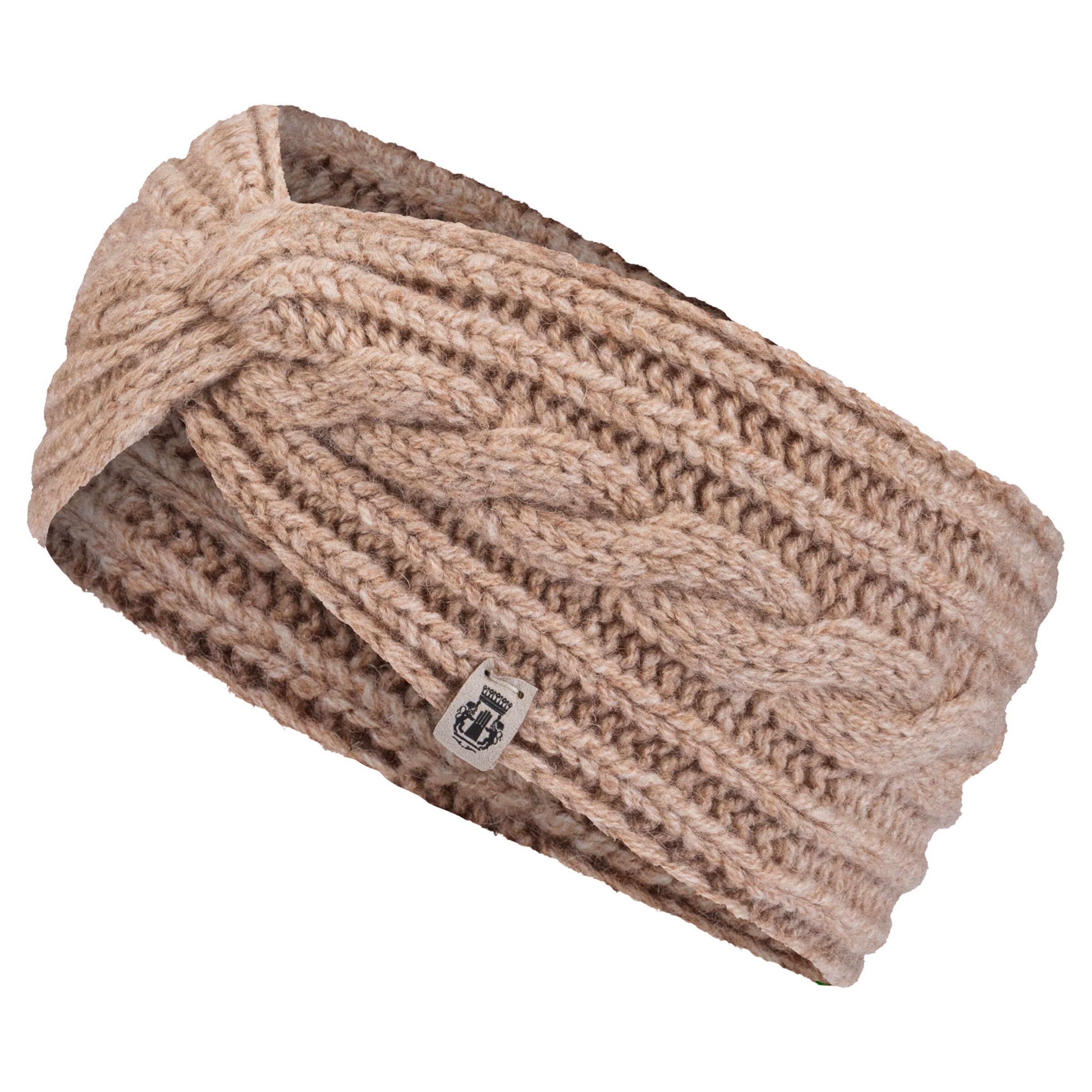 Roeckl Headband 'CABLED CHARM' in Beige: front