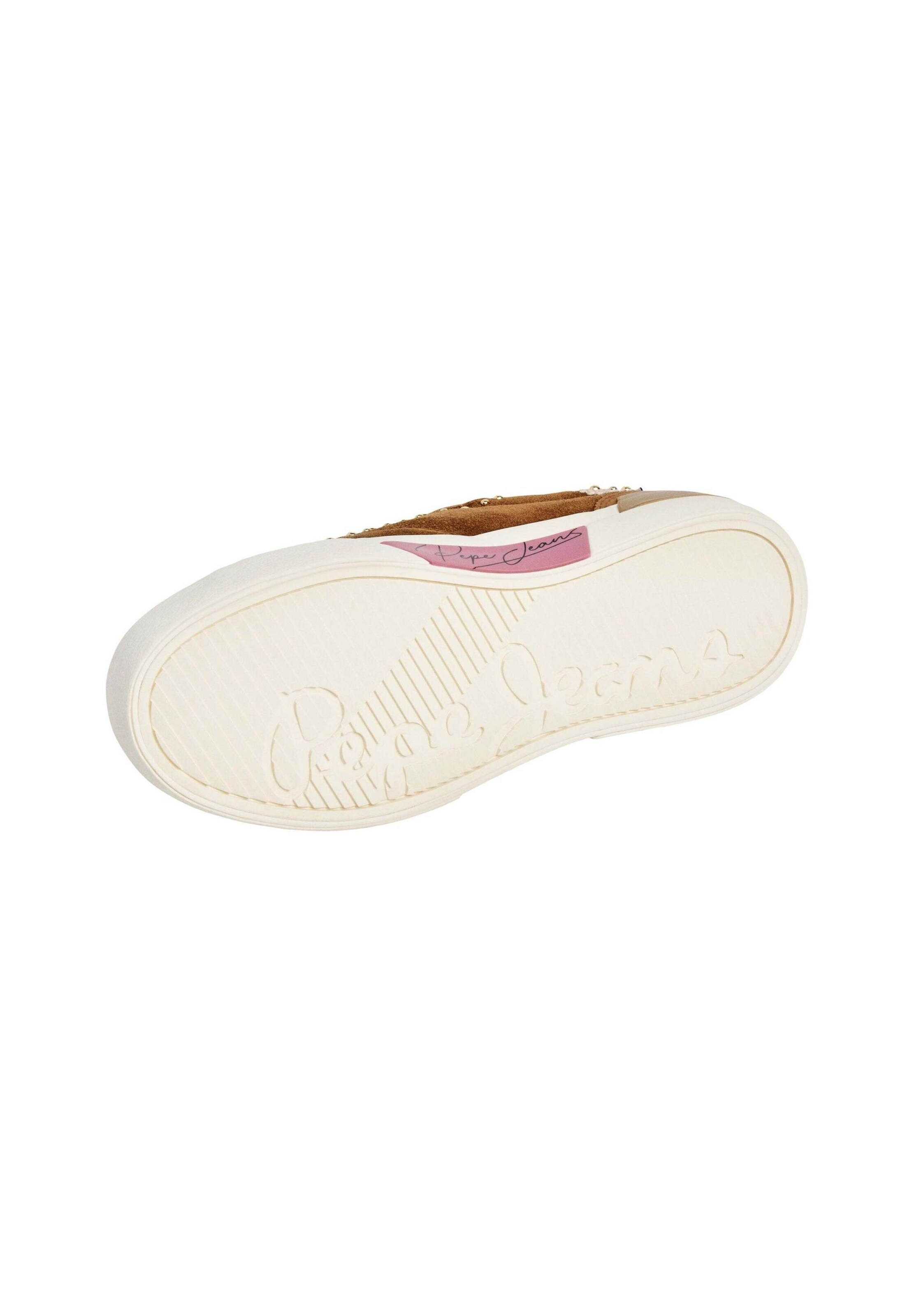 Pepe Jeans Sneaker 'Milan West' in Braun