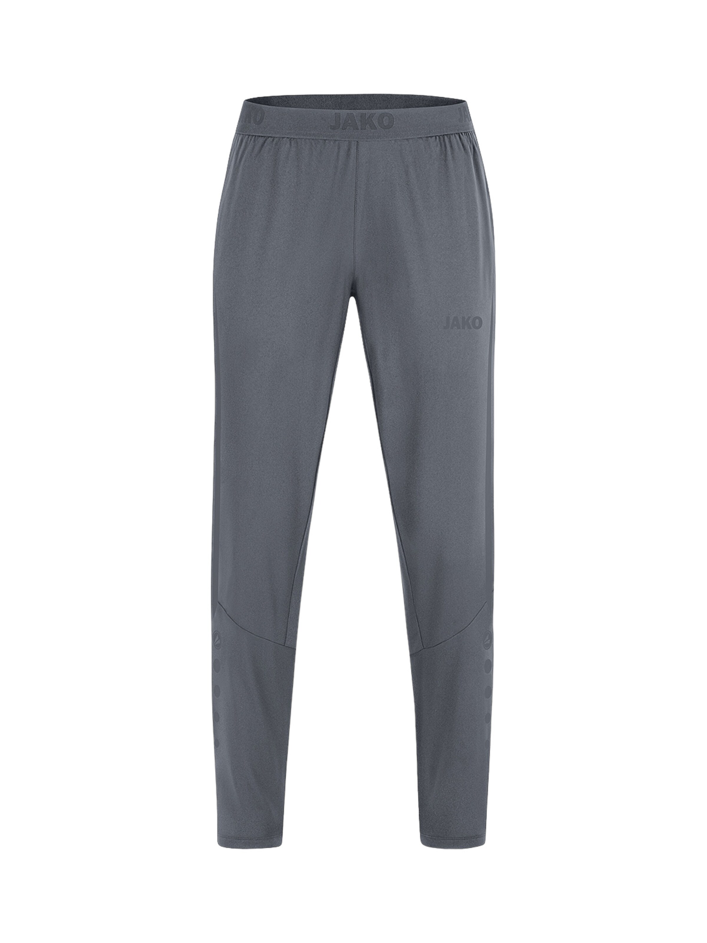 JAKO Workout Pants in Grey: front