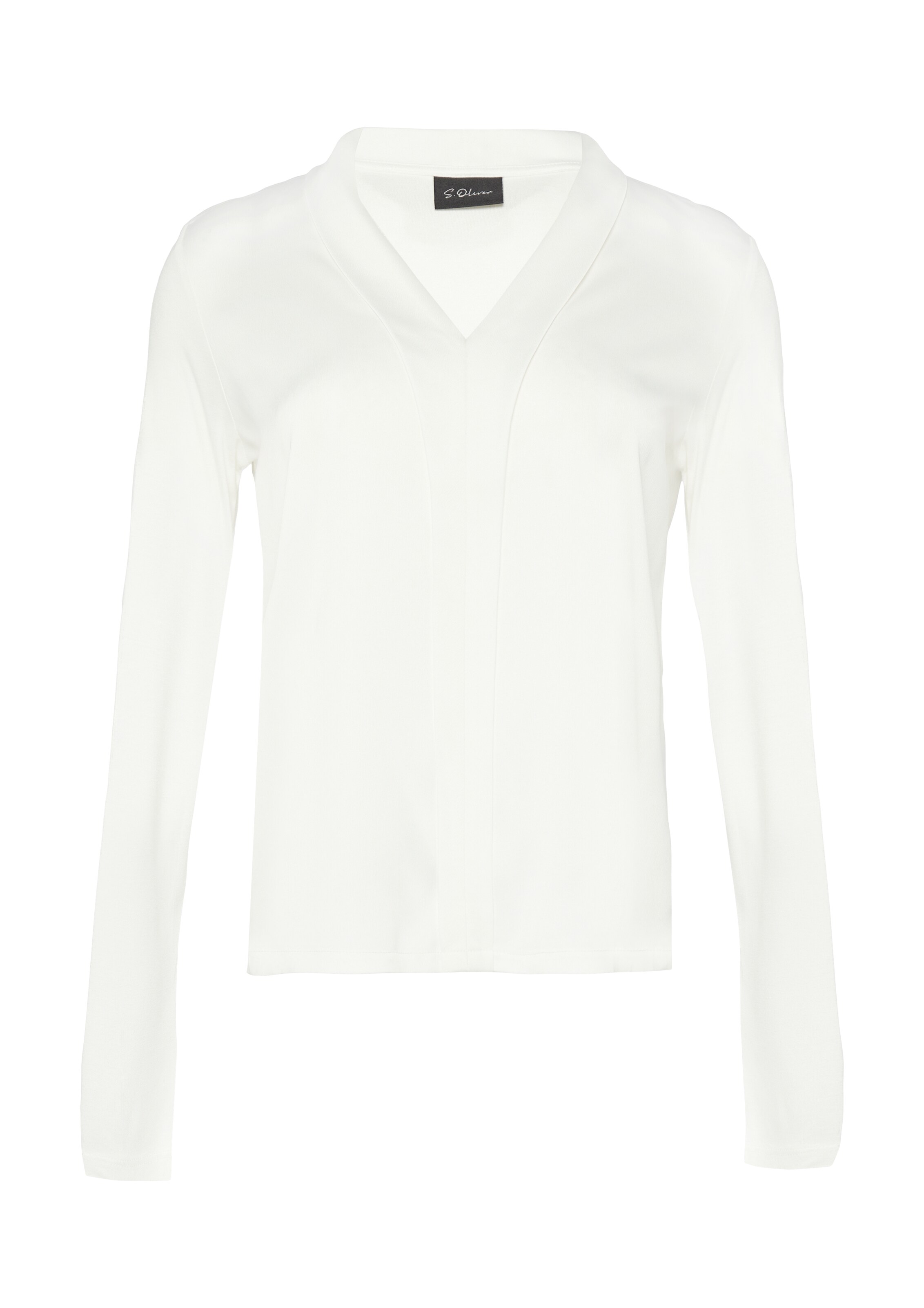 s.Oliver BLACK LABEL Bluse in Beige: Vorderseite