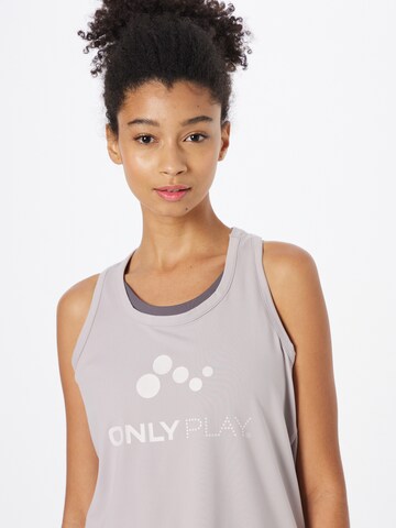 Sport top de la ONLY PLAY pe gri