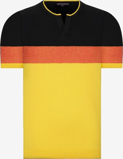 Felix Hardy T-Shirt 'Jaydin' en jaune / orange / noir, Vue avec produit