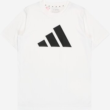 ADIDAS SPORTSWEAR Functioneel shirt 'Essentials' in Wit: voorkant