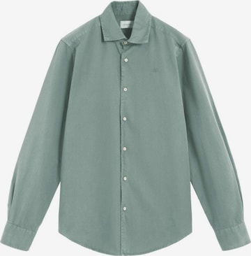 Scalpers Regular Fit Paita 'Seatle K' värissä vihreä: etupuoli