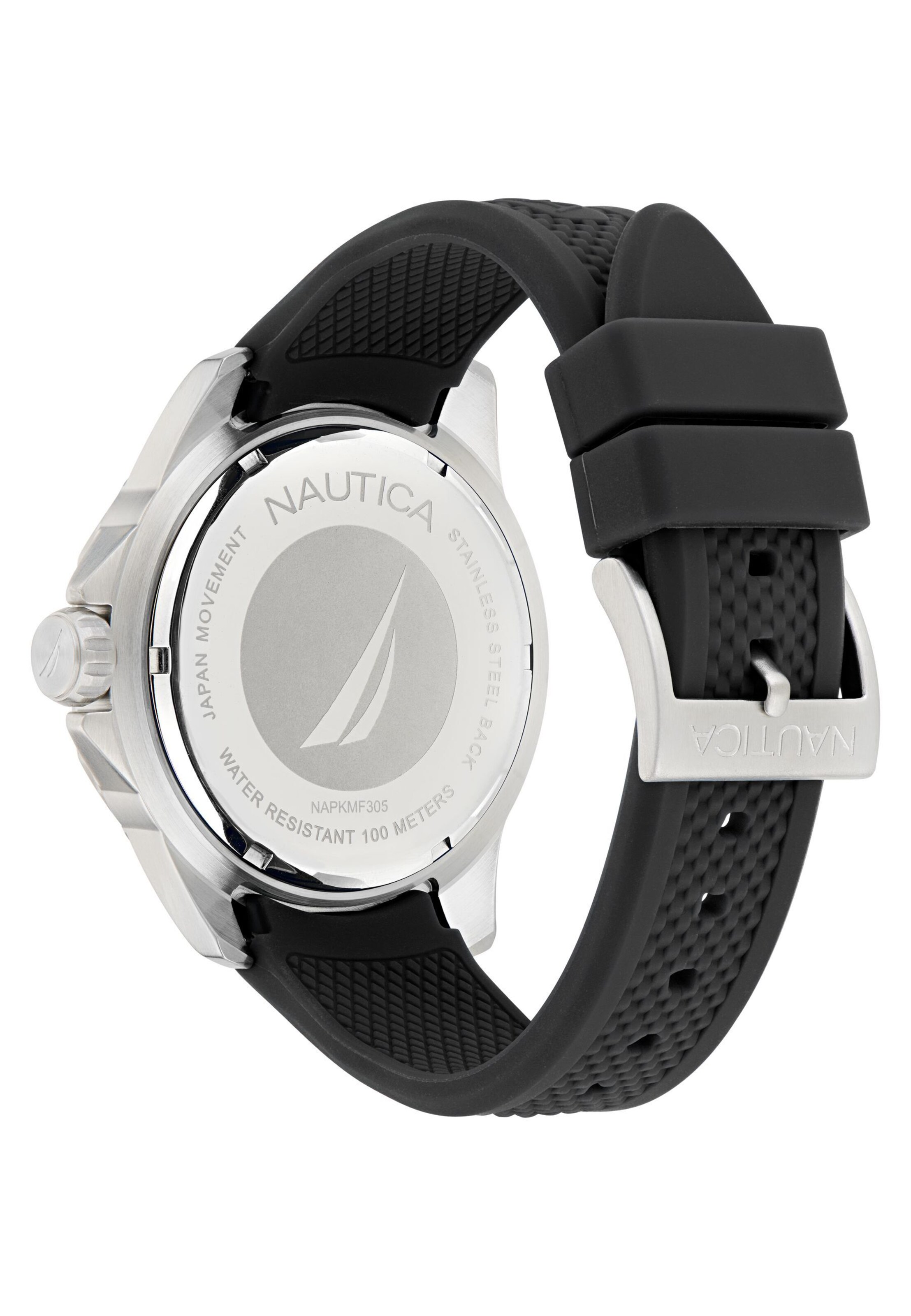 NAUTICA Analogt ur 'Koh May Bay' i sort