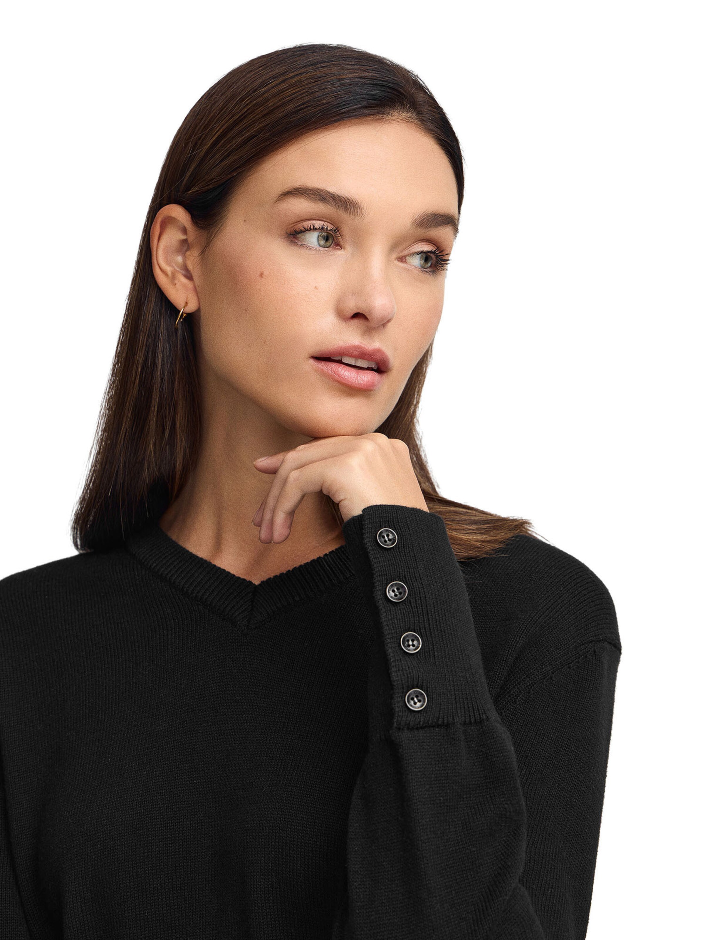 Polo Club Sweater in Black