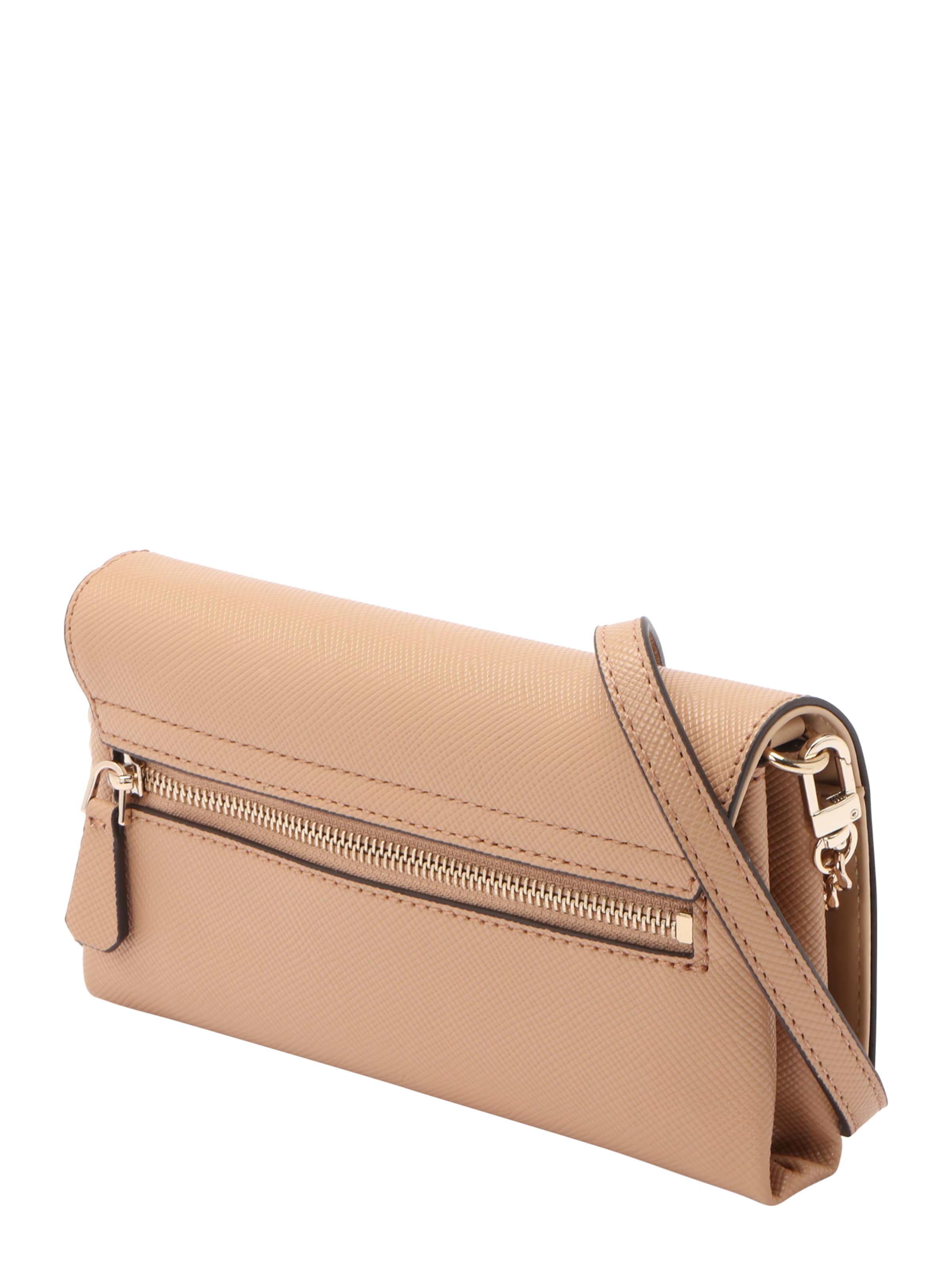 GUESS Pidulik käekott 'NOELLE', värv beež: eest vaates