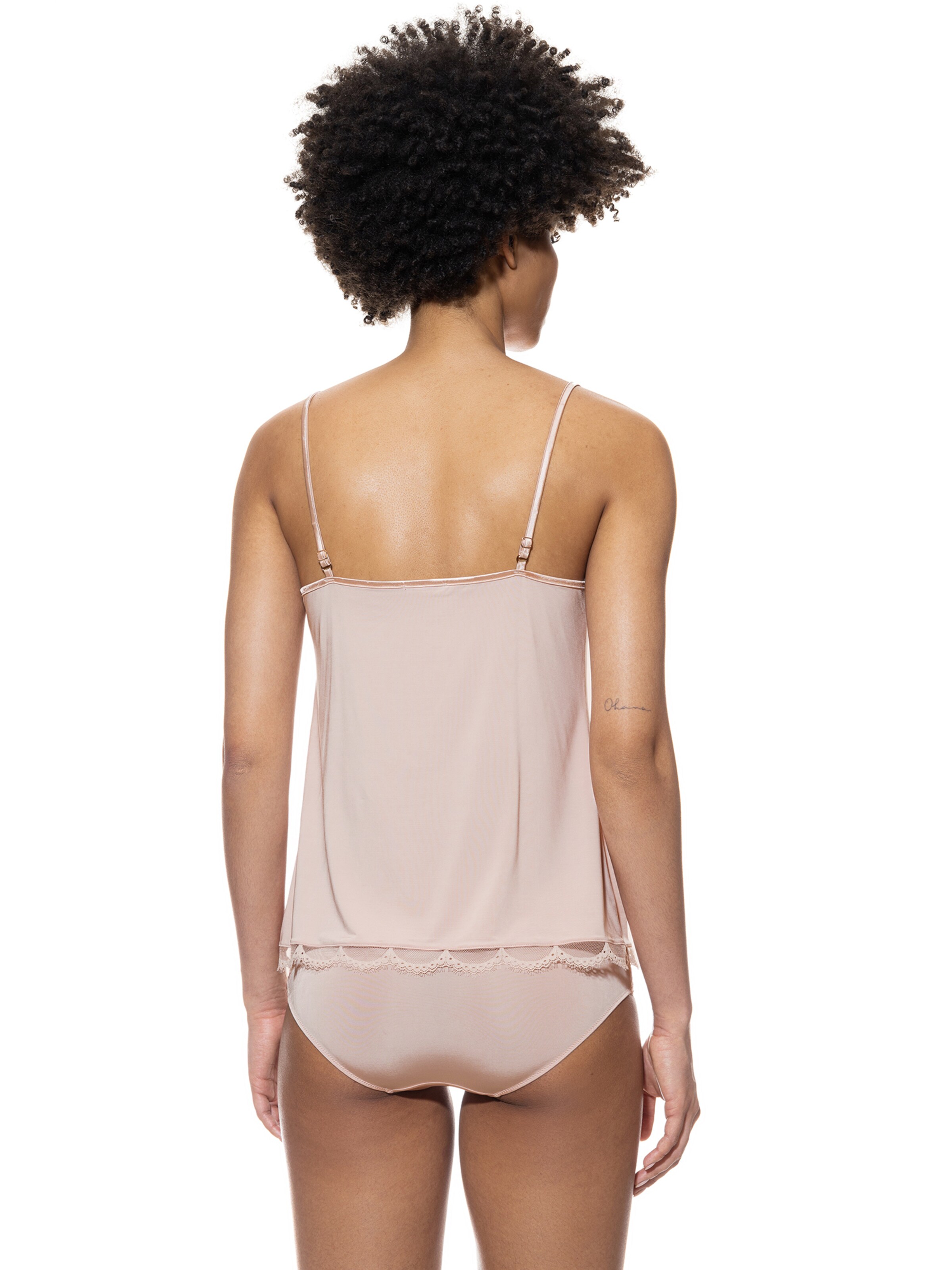 Haut ' Poetry' Mey en rose