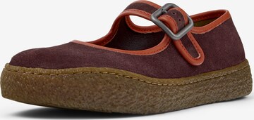 CAMPER Riemchenballerina 'Peu Terreno' in Rot: Vorderseite