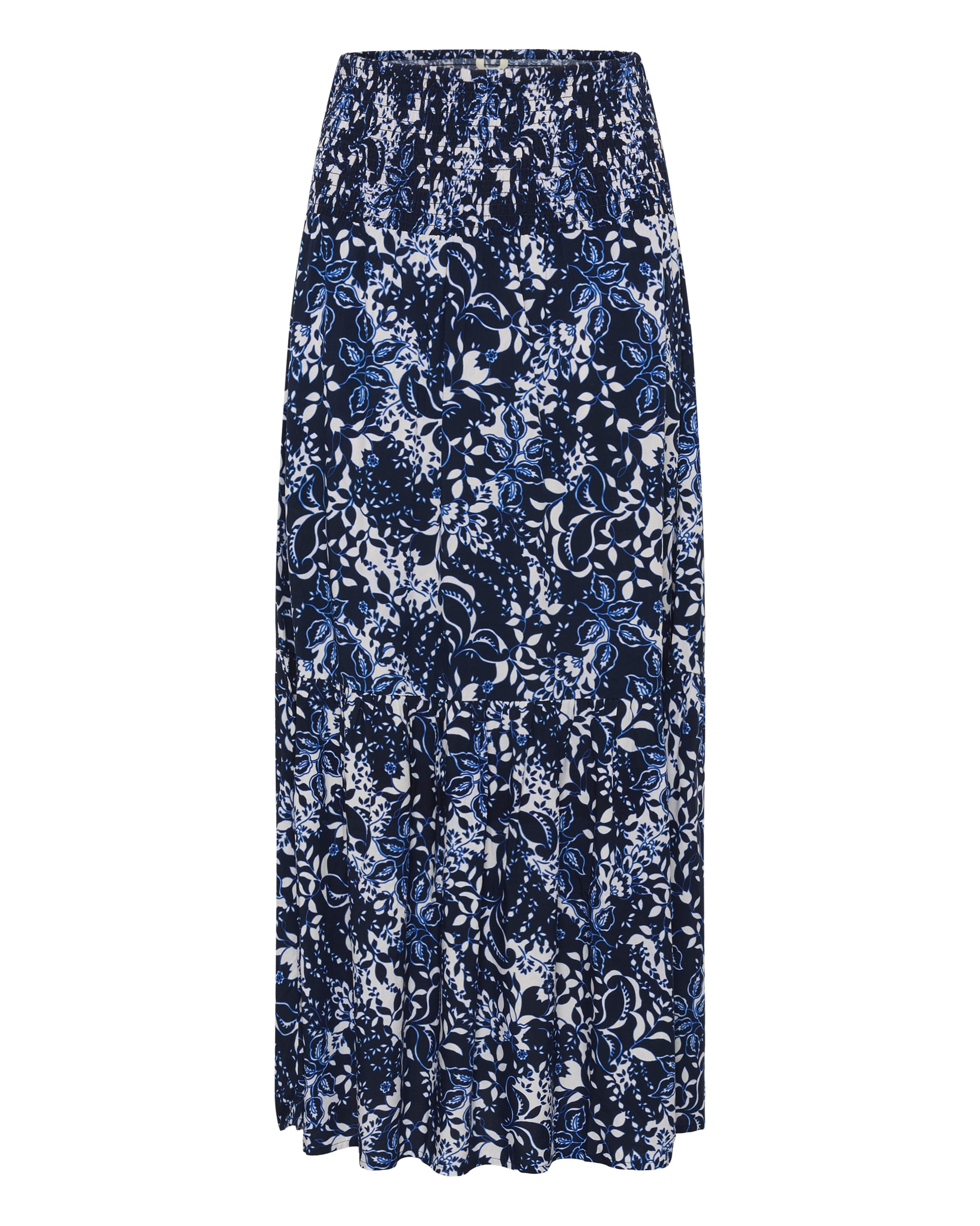 Jupe 'CRTiah' Cream en bleu : devant