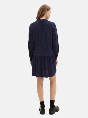 TOM TAILOR DENIM Blousejurk in Blauw