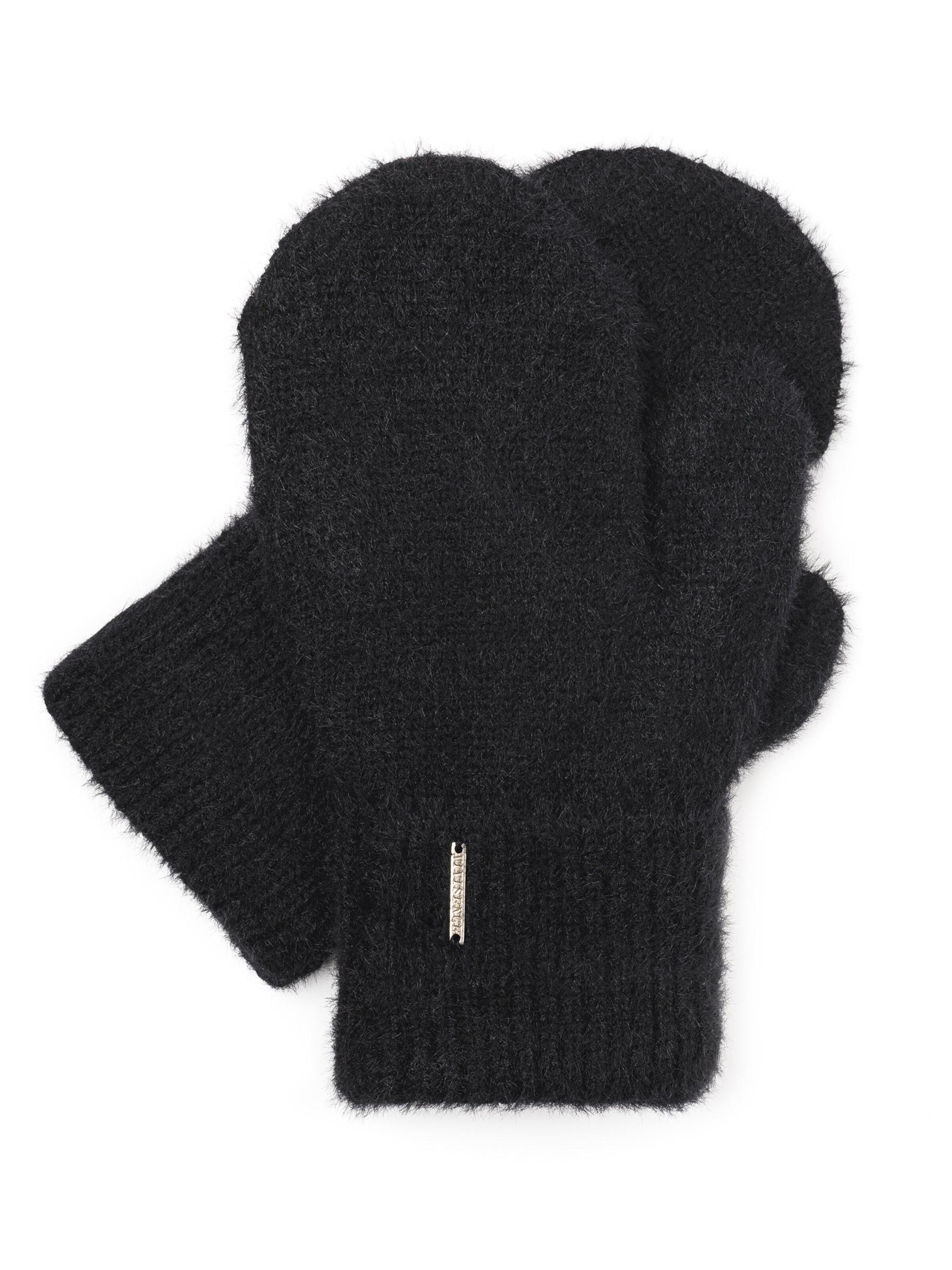 Vivisence Vingerhandschoenen '7205' in Zwart: voorkant