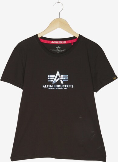 ALPHA INDUSTRIES T-Shirt in L in schwarz, Produktansicht
