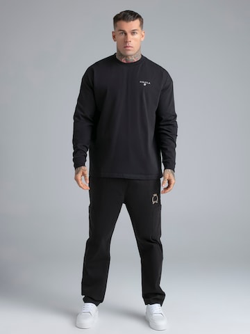SikSilk T-Shirt in Schwarz