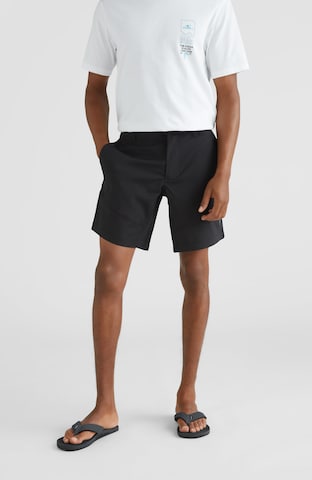 O'NEILL Regular Pants 'Oyster' in Black: front