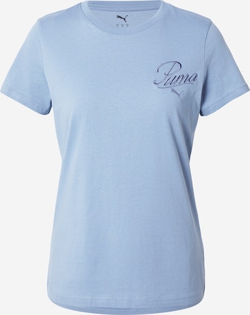 PUMA Funktionsshirt 'Ess' in Blau: Vorderseite