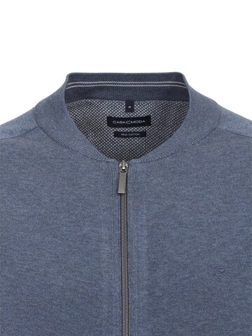 CASAMODA Knit Cardigan 'Basic' in Blue