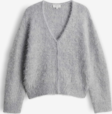 OPUS Strickjacke 'Diske' in Grau: Vorderseite