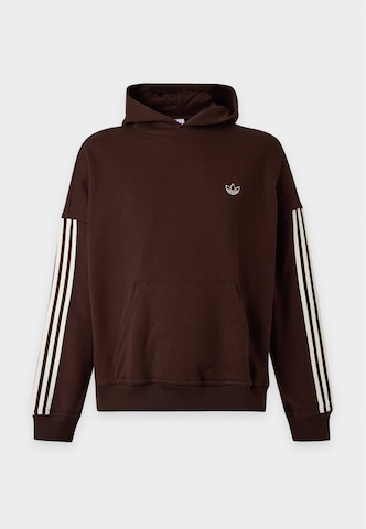 Felpa di ADIDAS ORIGINALS in marrone: frontale