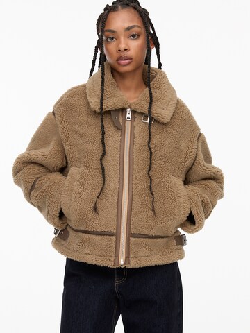 Pull&Bear Jacke in Braun: Vorderseite