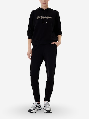 EA7 Emporio Armani Slim fit Sports trousers '7W000990 AF12502' in Black: front