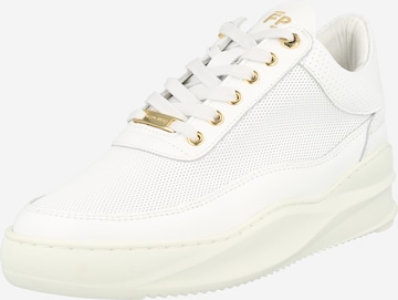 Filling Pieces Låg sneaker 'Eva Sky' i vit: framsida