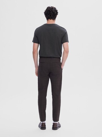 SELECTED HOMME Slim fit Pants in Brown