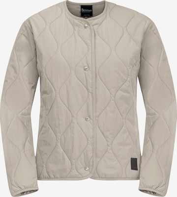 Veste de sport JACK WOLFSKIN en gris : devant