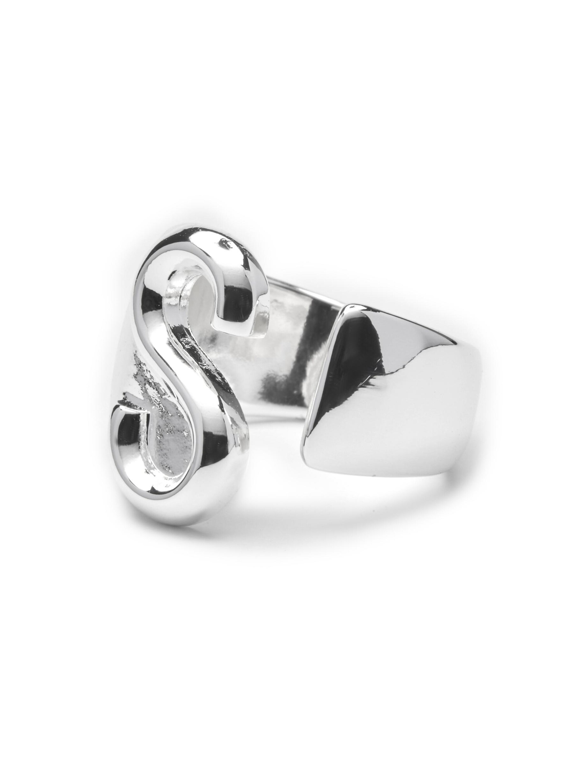 Luxenter Ring 'Alphabet S' i sølv