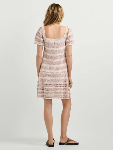 Pepe Jeans Gebreide jurk 'Alina' in Roze