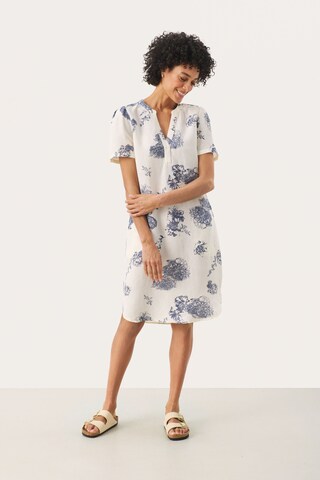 Robe 'Aminase' Part Two en blanc