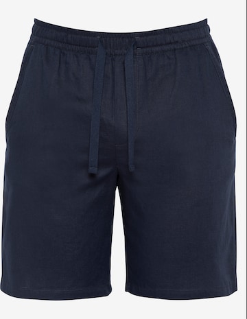 Pantalon Schott NYC en bleu : devant