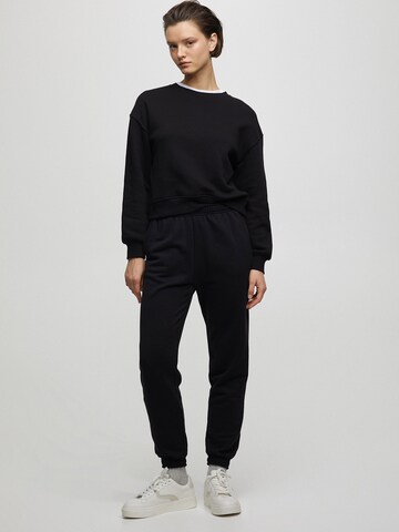 Pull&Bear Sweatsuit in Black