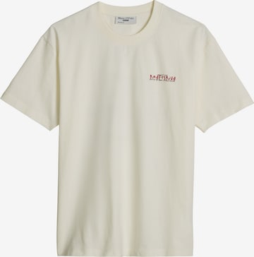 T-Shirt Marc O'Polo DENIM en blanc : devant
