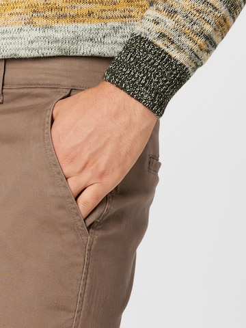Abercrombie & Fitch Normální Chino kalhoty – hnědá
