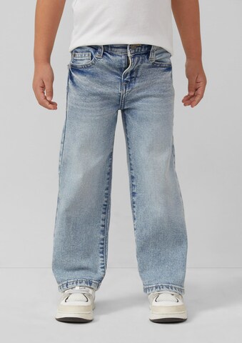 s.Oliver Baggy Jeans in Blue: front
