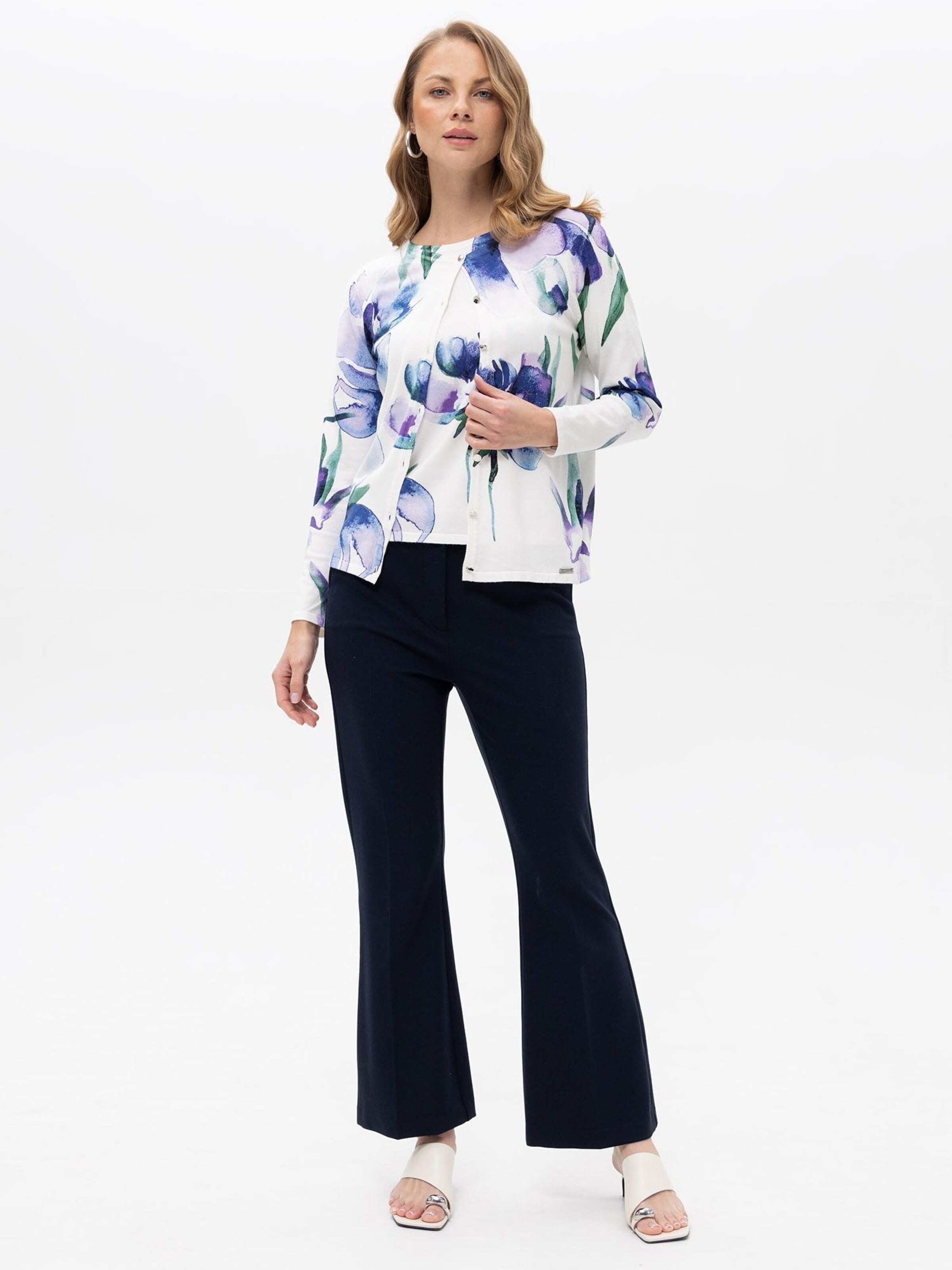 Passioni Knit Cardigan in White